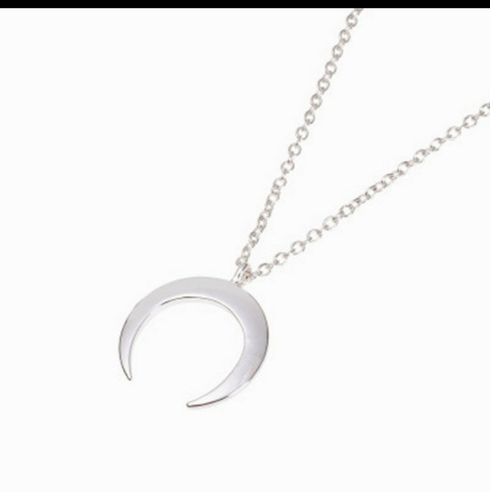NEW Silver Crest Pendant Necklace - Picture 2 of 7